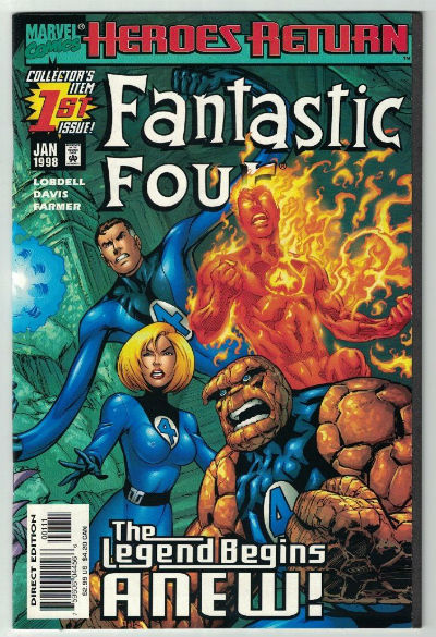 Fantastic Four (1998 3rd Series) #1A
